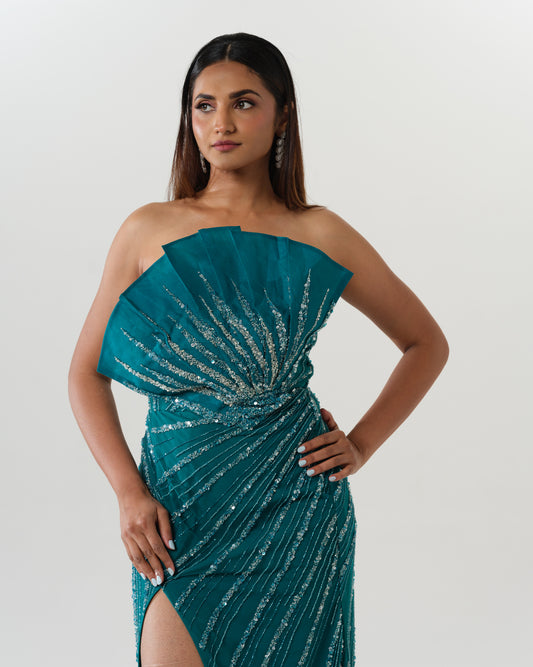 The Emerald dream gown