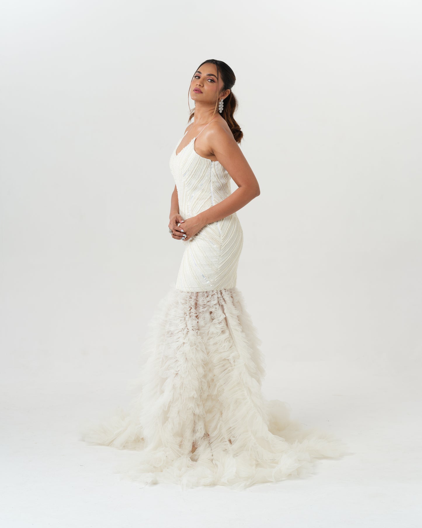 Pearl paradise mermaid gown