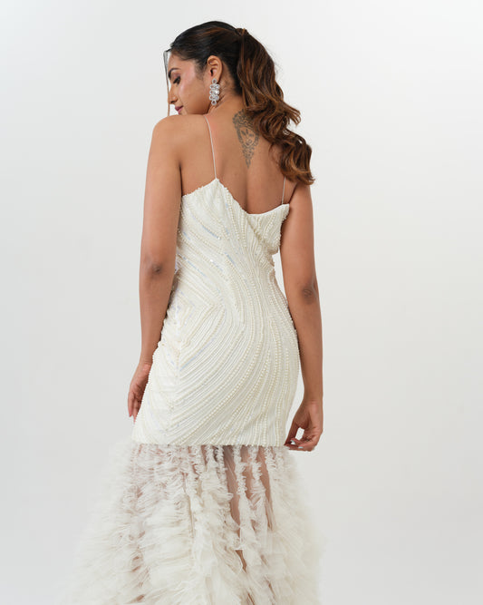 Pearl paradise mermaid gown