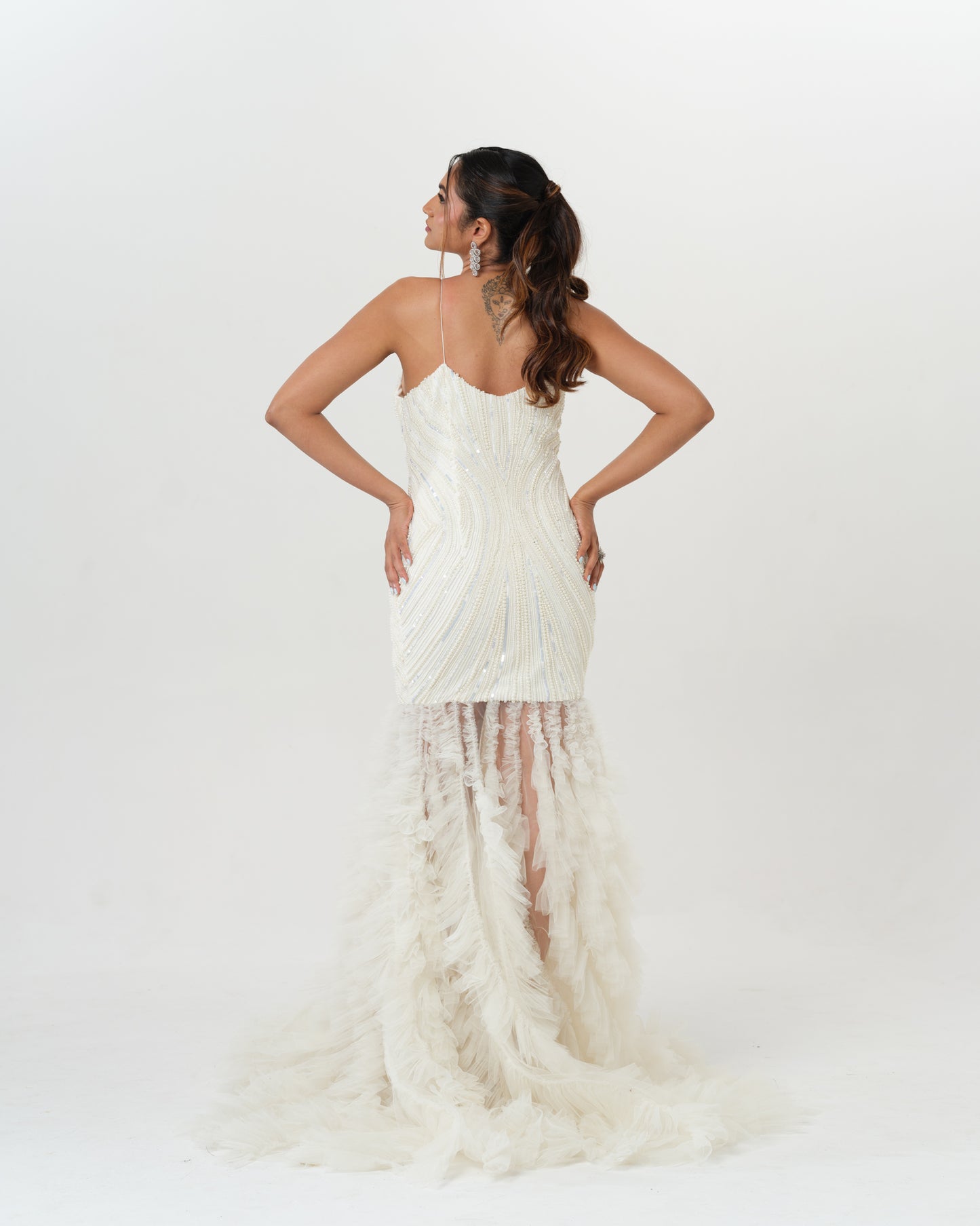 Pearl paradise mermaid gown