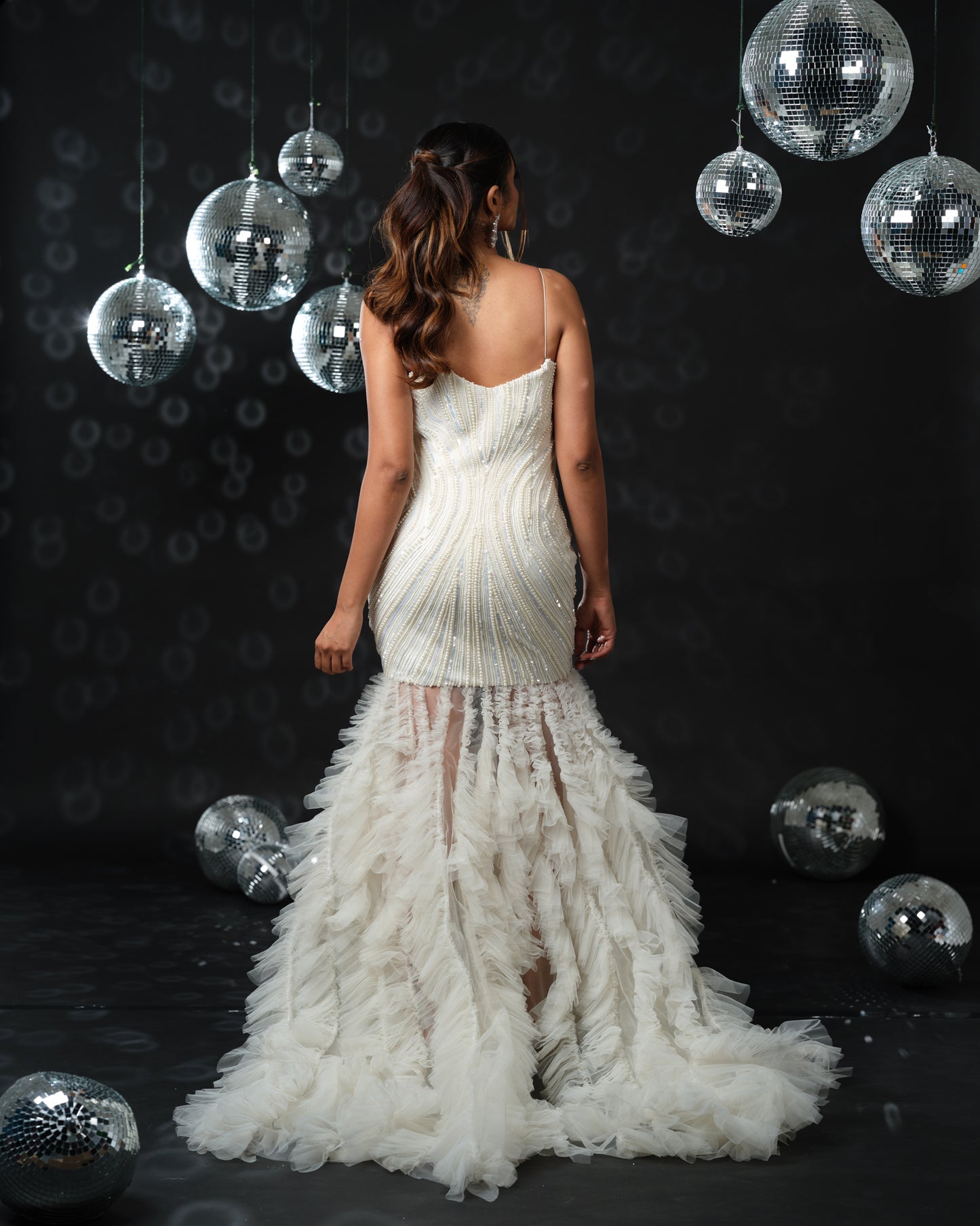 Pearl paradise mermaid gown