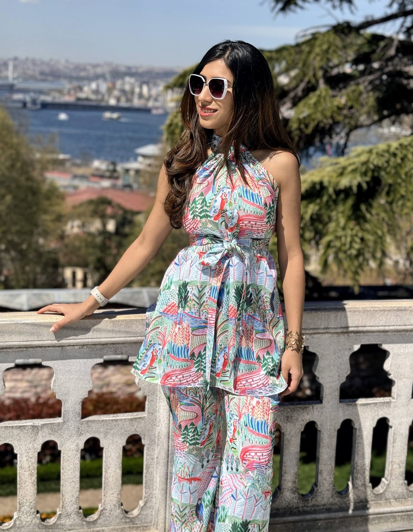 Foresta halter neck co-ord set