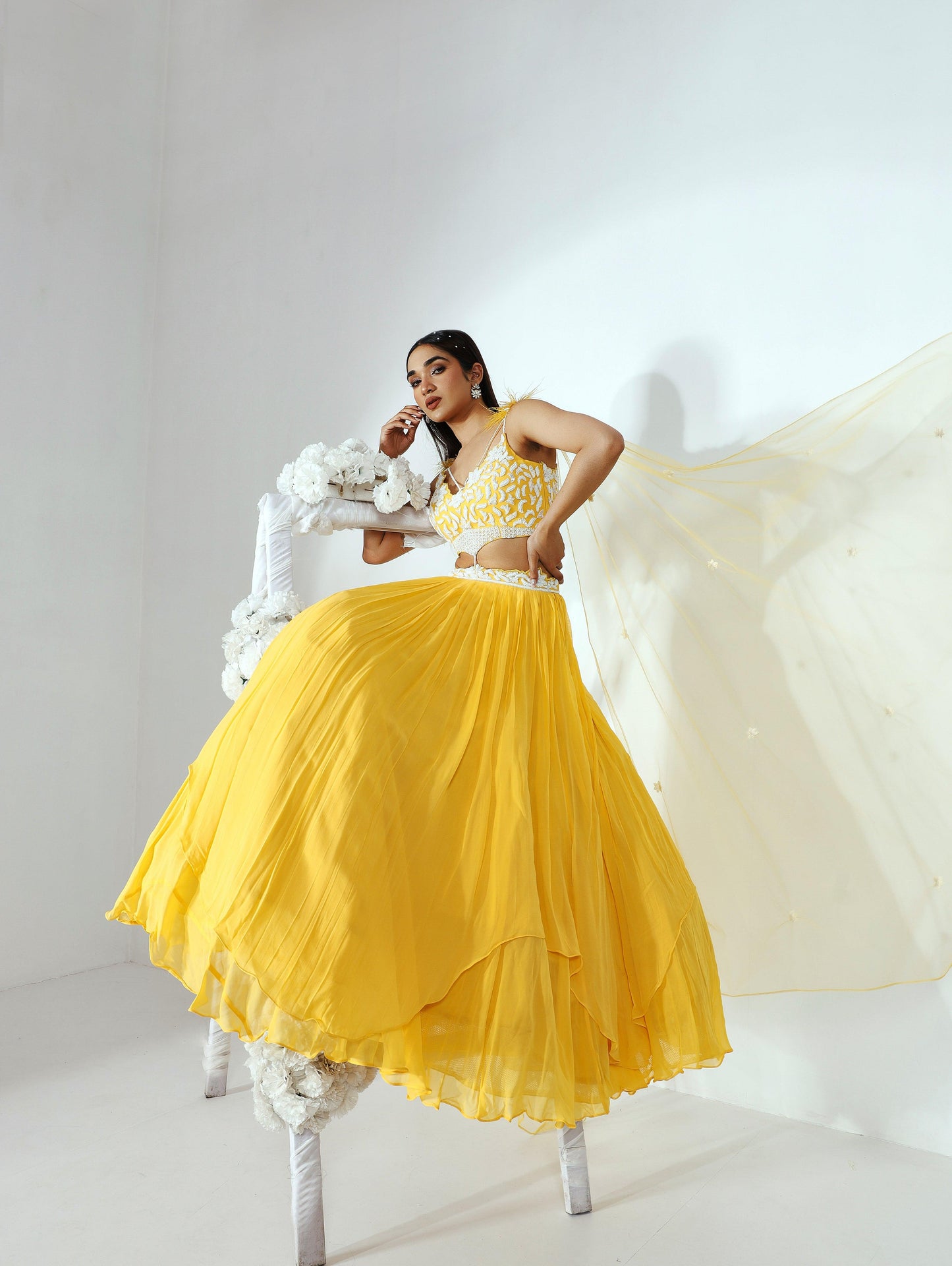 Aisha lehenga set - Nishi Madaan Label