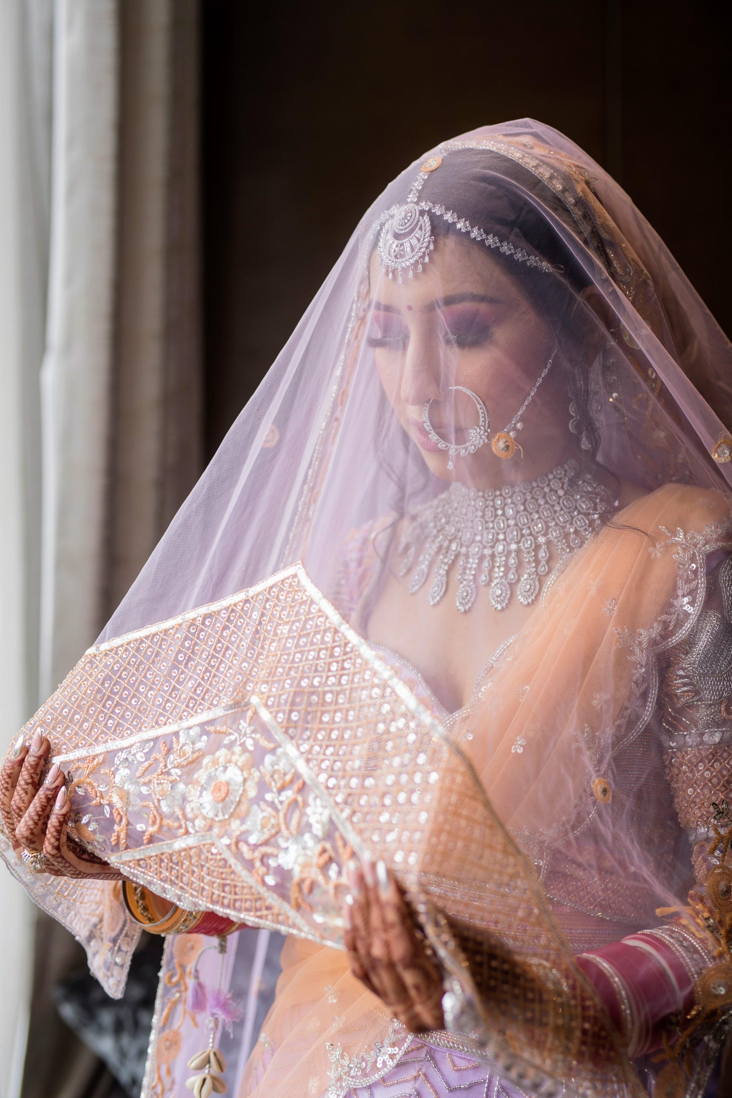 An ode to modernism - bridal lehanga - Nishi Madaan Label