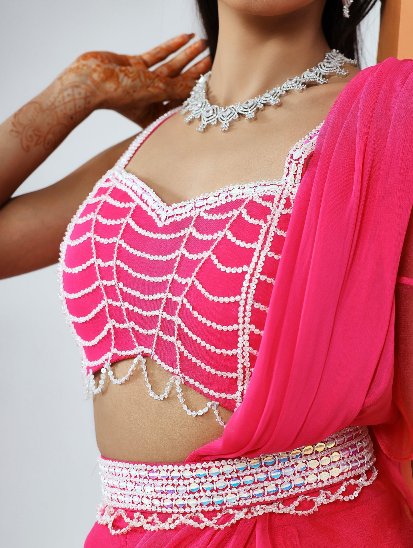 Lea concept saree set - Nishi Madaan Label