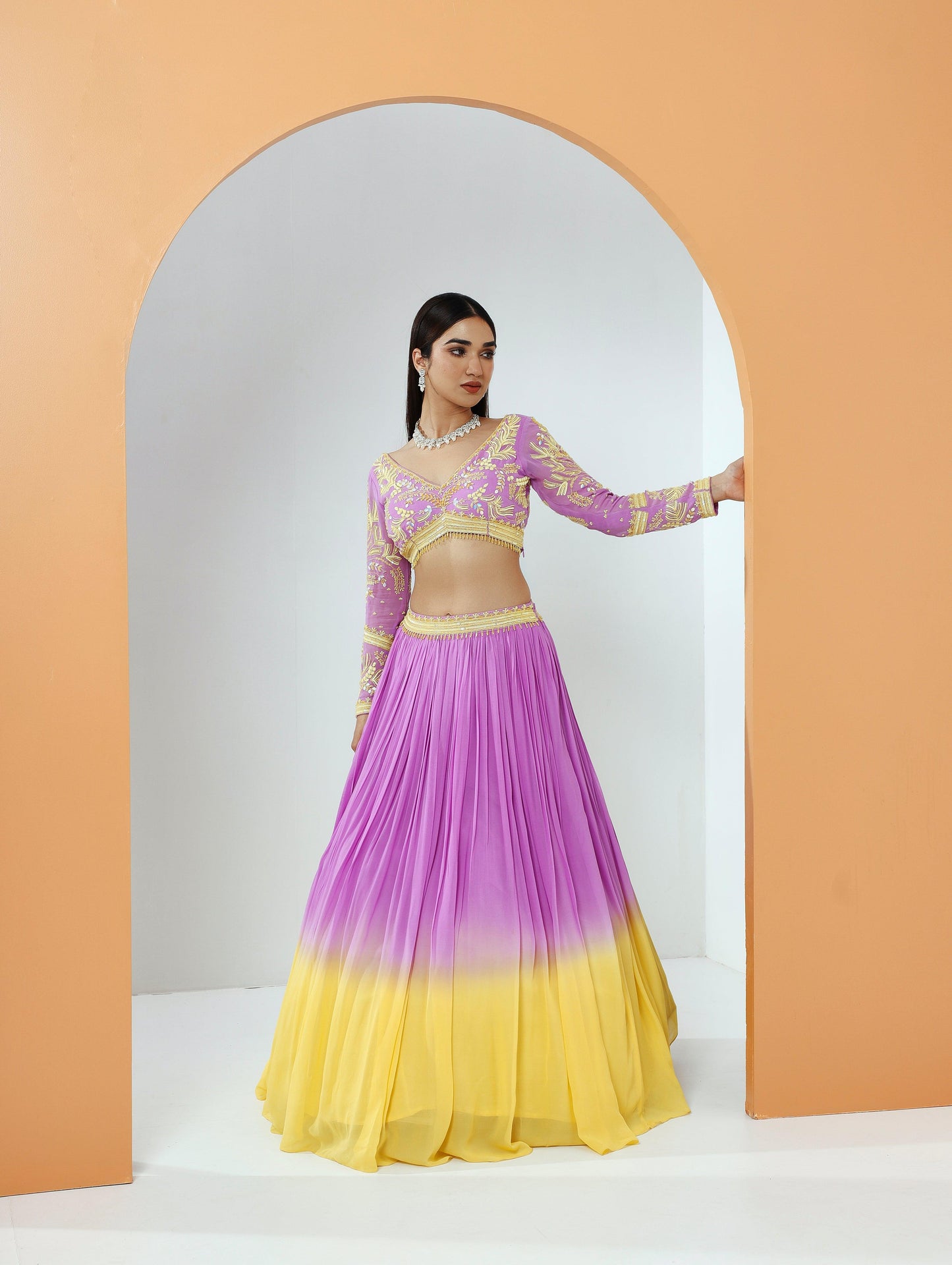 Noor lehanga set - Nishi Madaan Label