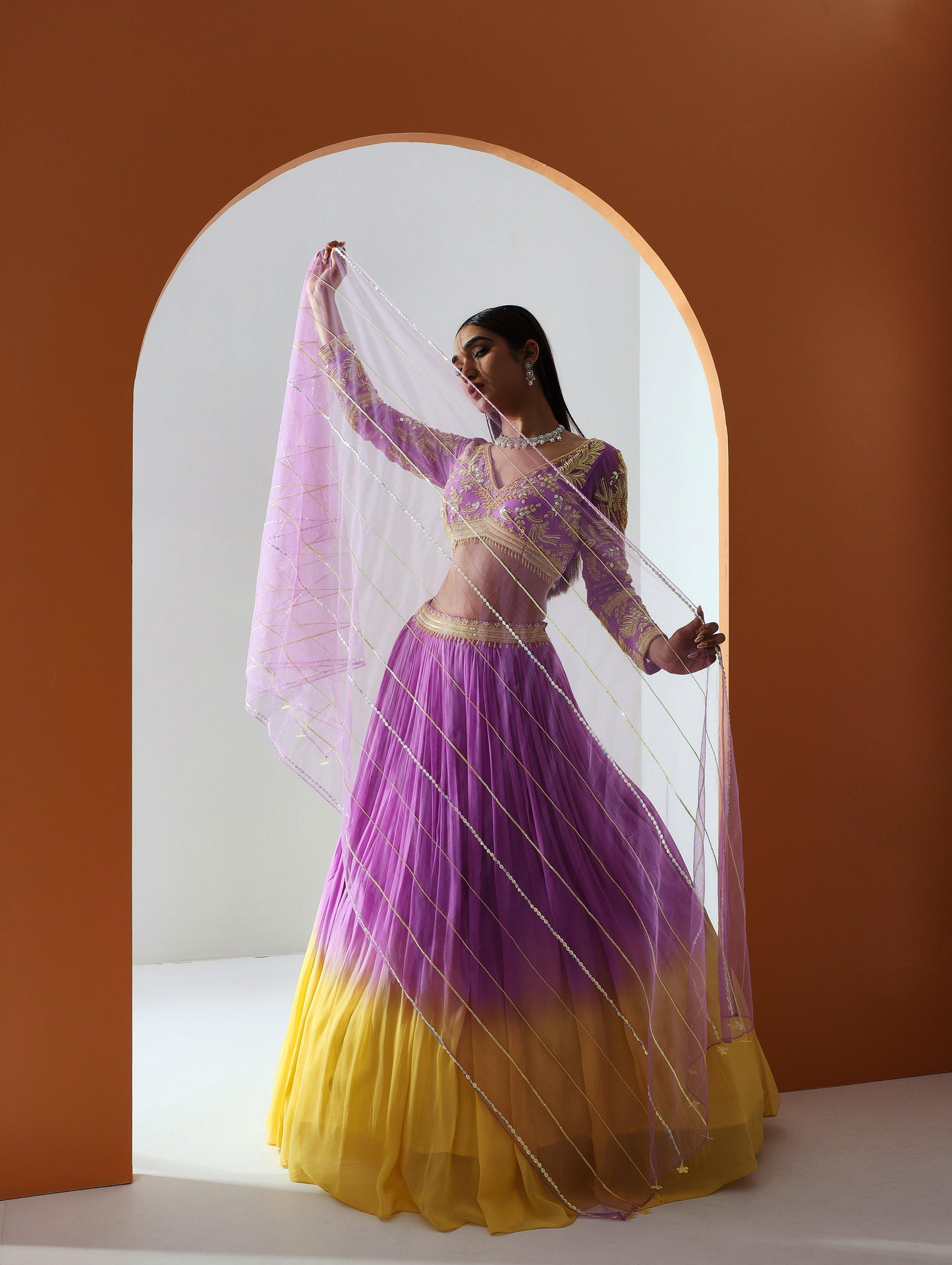Noor lehanga set - Nishi Madaan Label