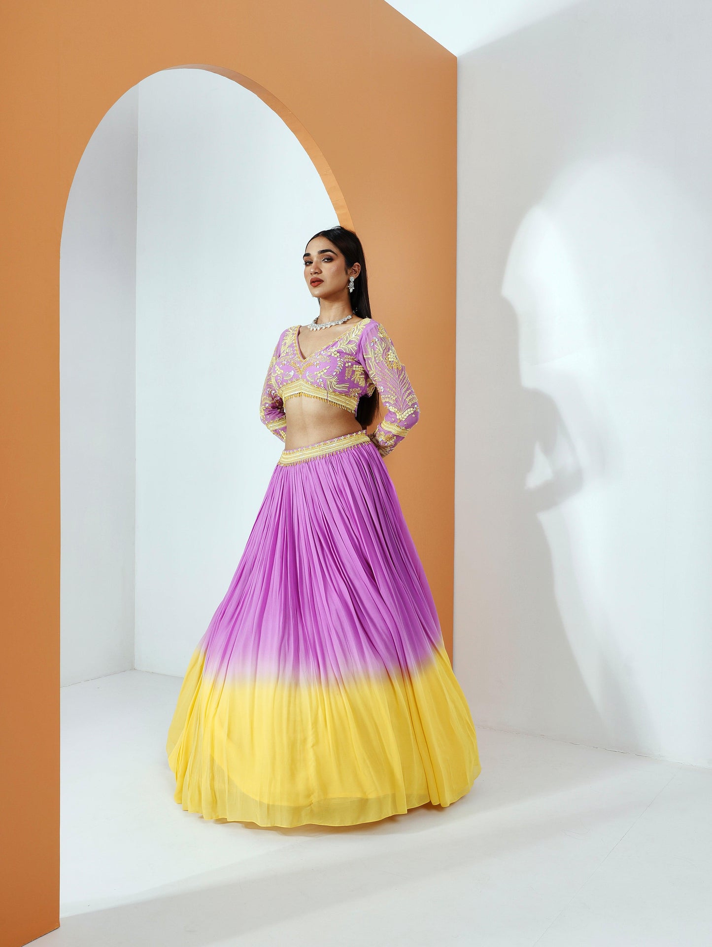 Noor lehanga set - Nishi Madaan Label