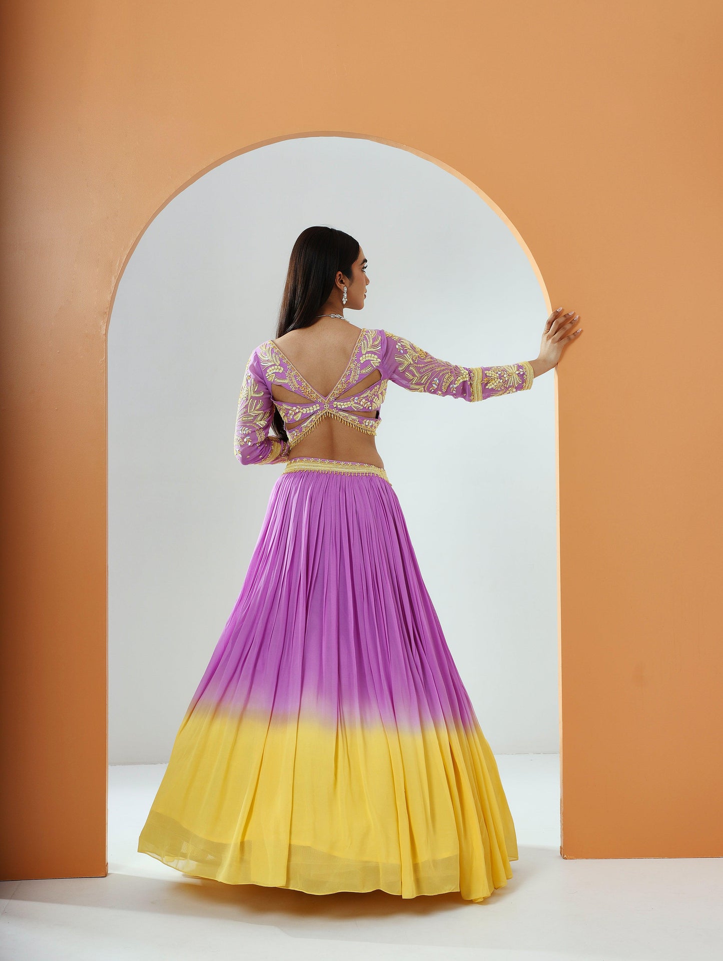 Noor lehanga set - Nishi Madaan Label