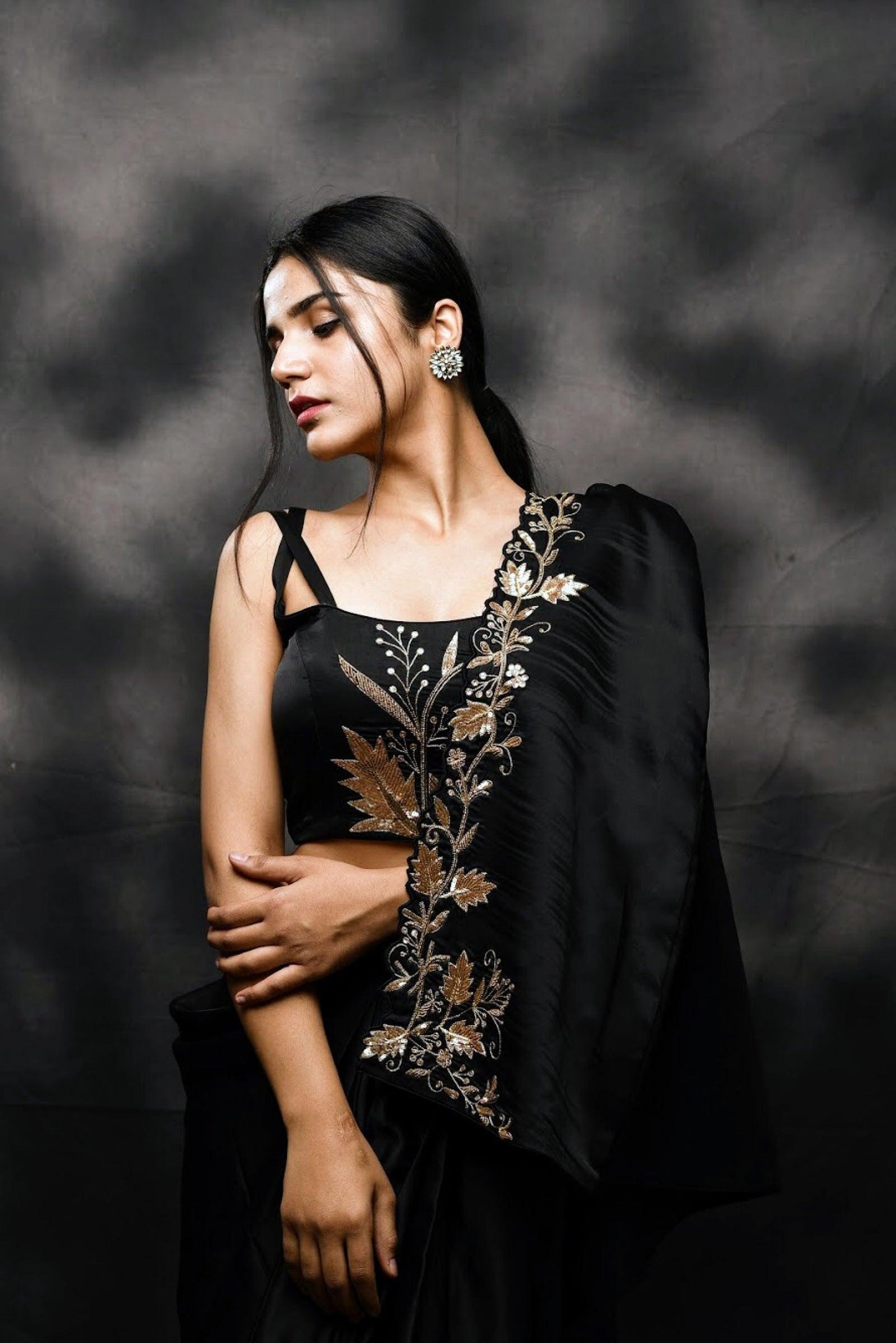 Power black three piece set - Nishi Madaan Label