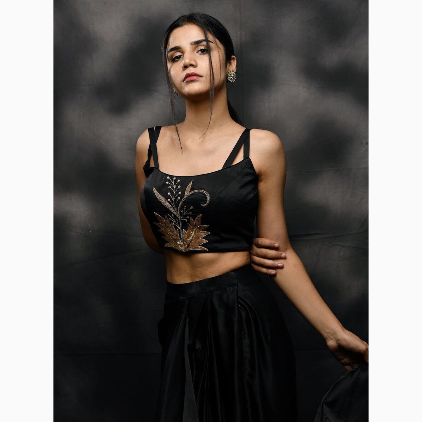 Power black three piece set - Nishi Madaan Label