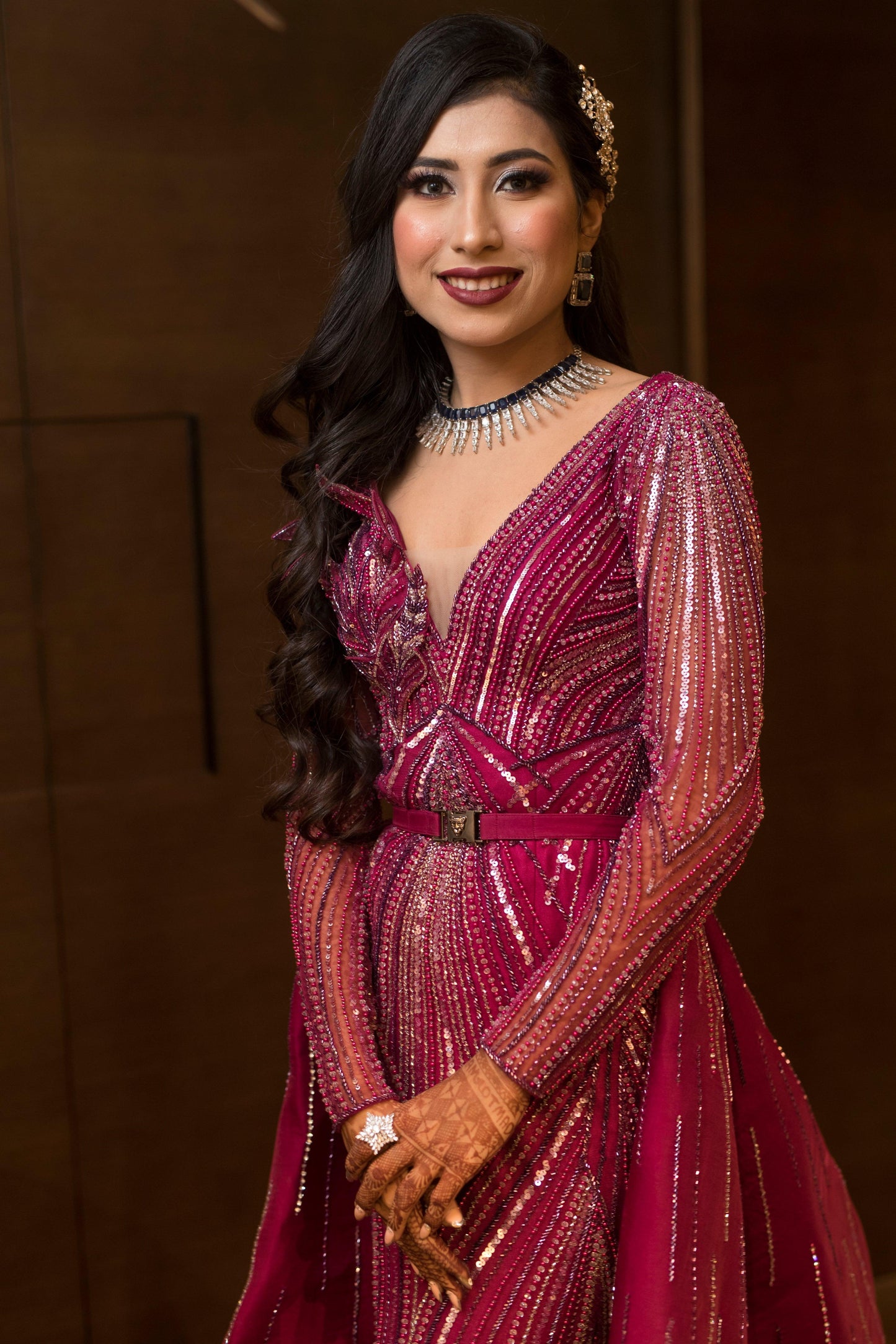 The tranquil trail gown - Nishi Madaan Label