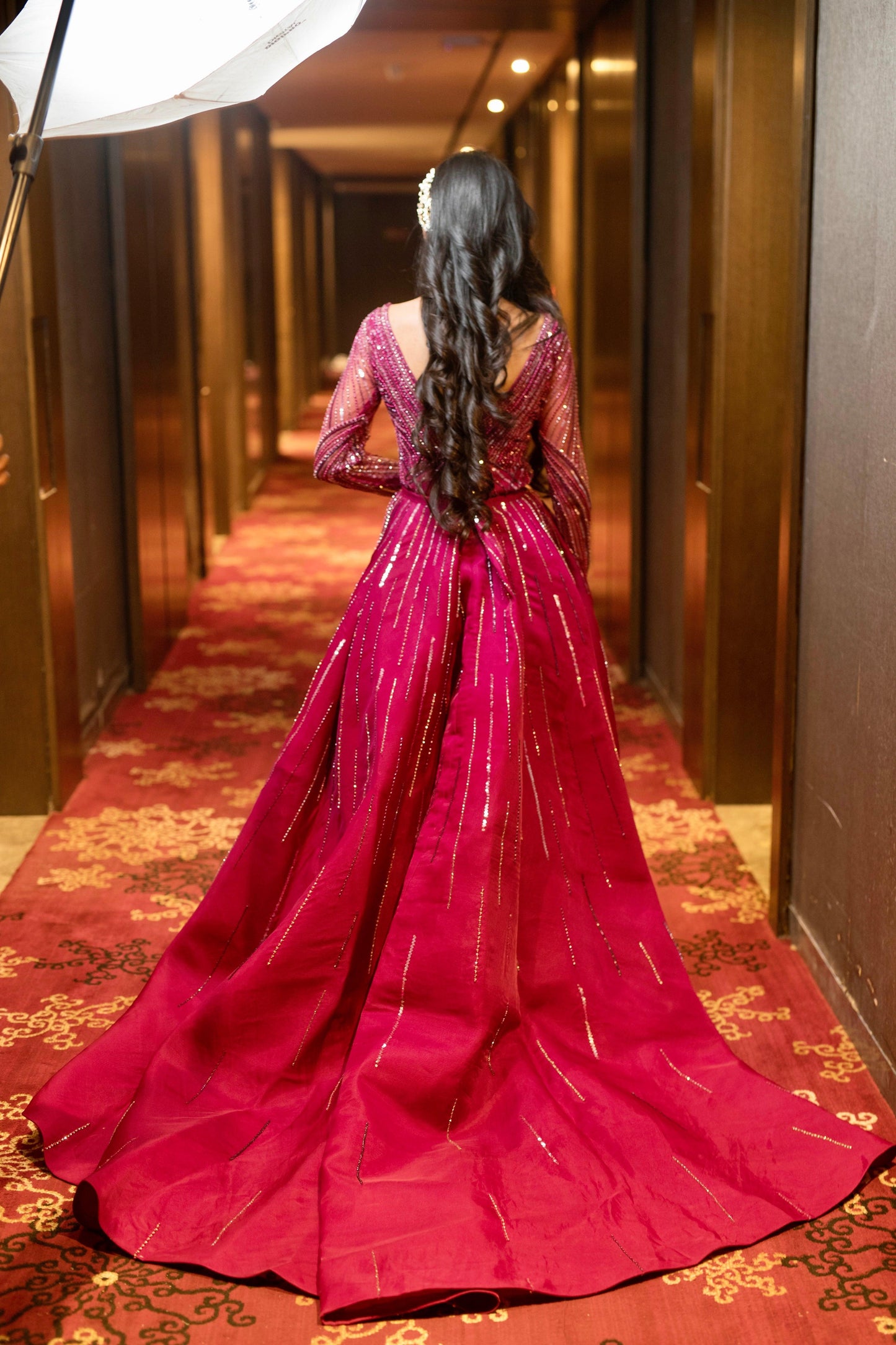 The tranquil trail gown - Nishi Madaan Label