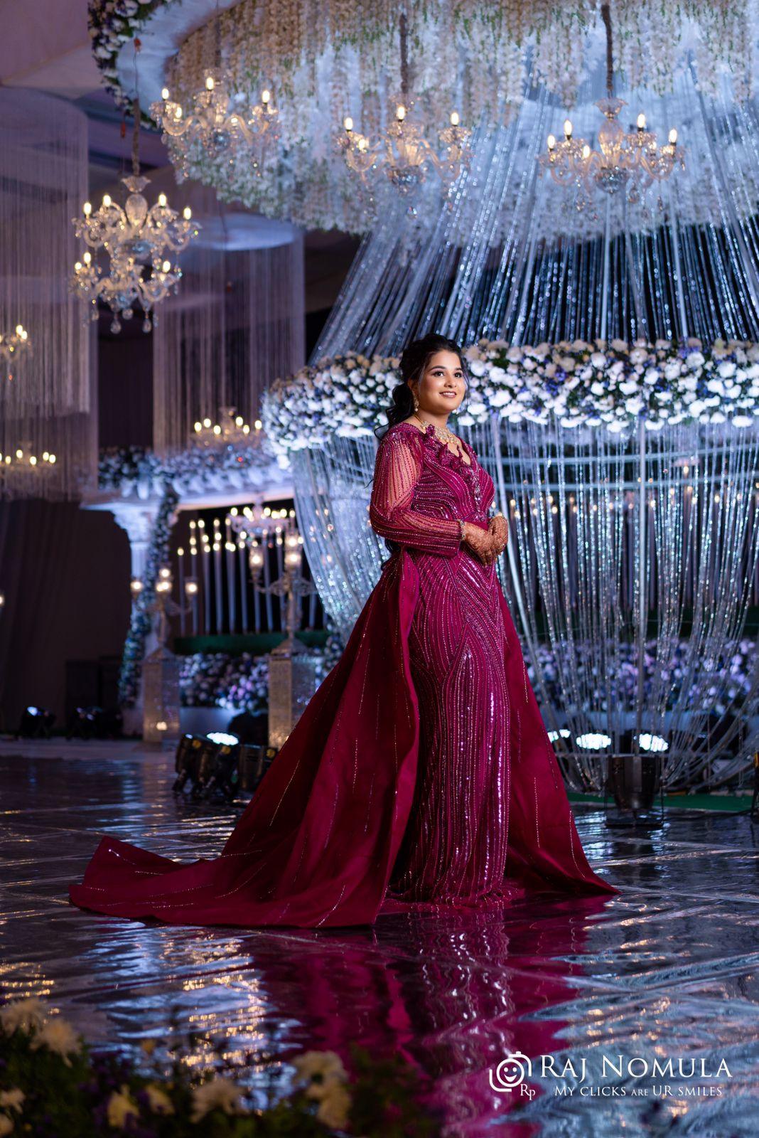The tranquil trail gown - Nishi Madaan Label