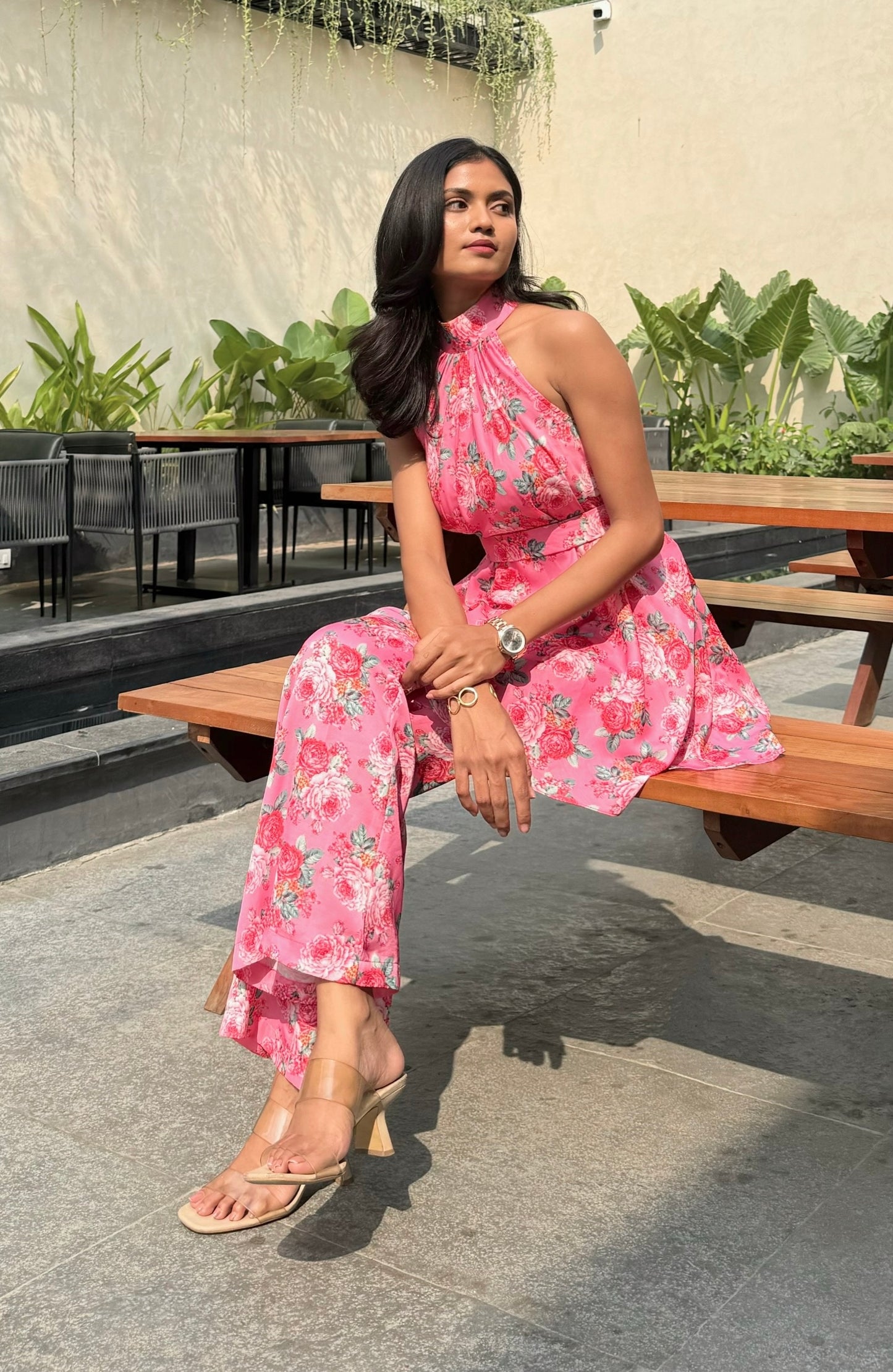 Cute in coral co-ord set
