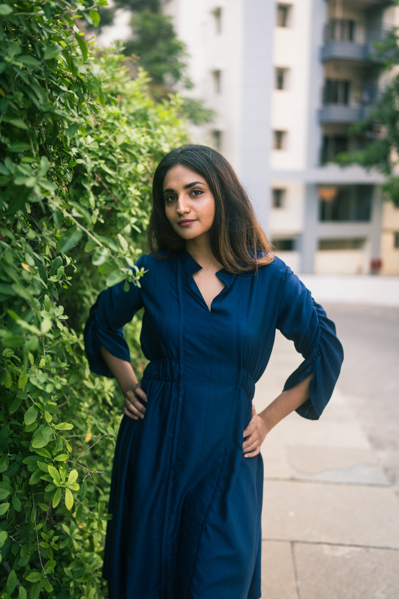 Prussian Blue Dress