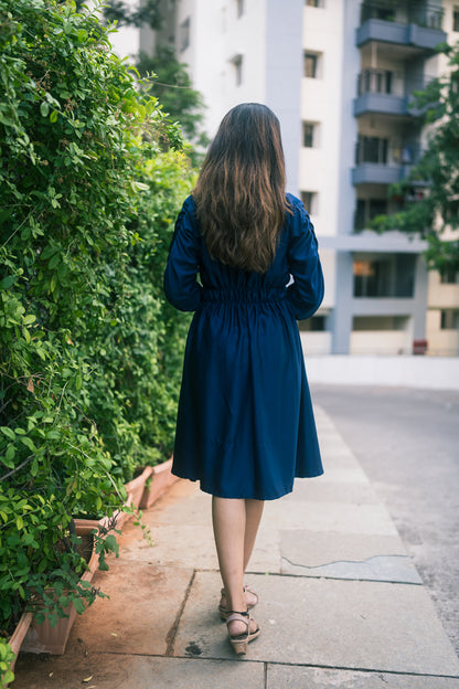 Prussian Blue Dress