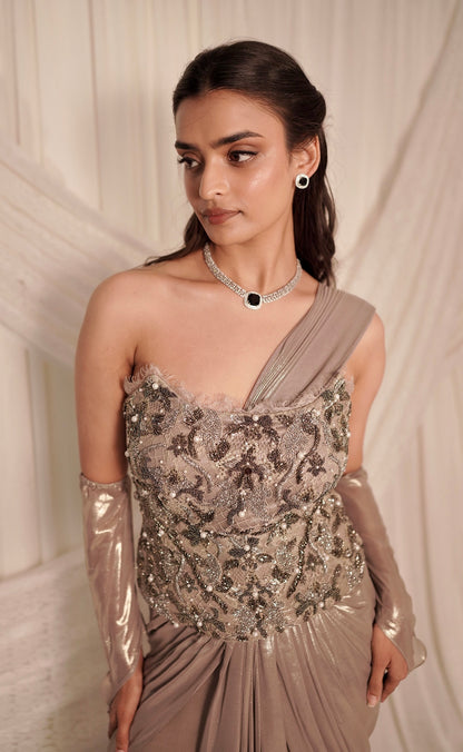 Daphne saree