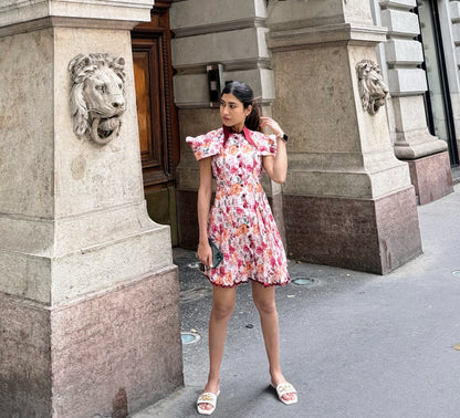 Enchanted floral dress