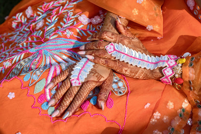 A whimsical colour affair lehenga set - Nishi Madaan Label